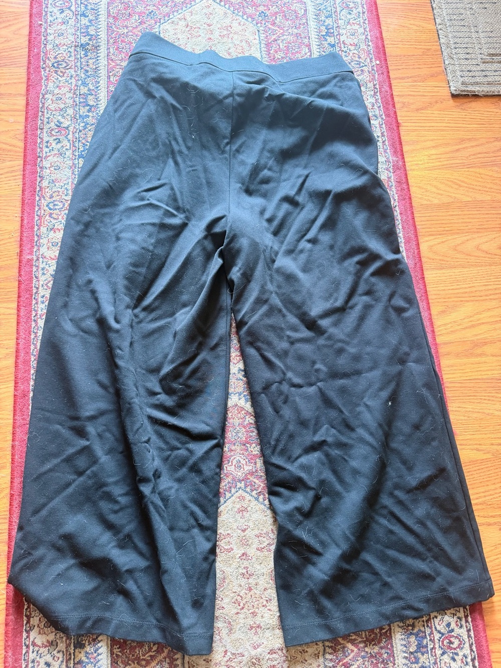INC International Concepts Black Wide Leg Palazzo Pants